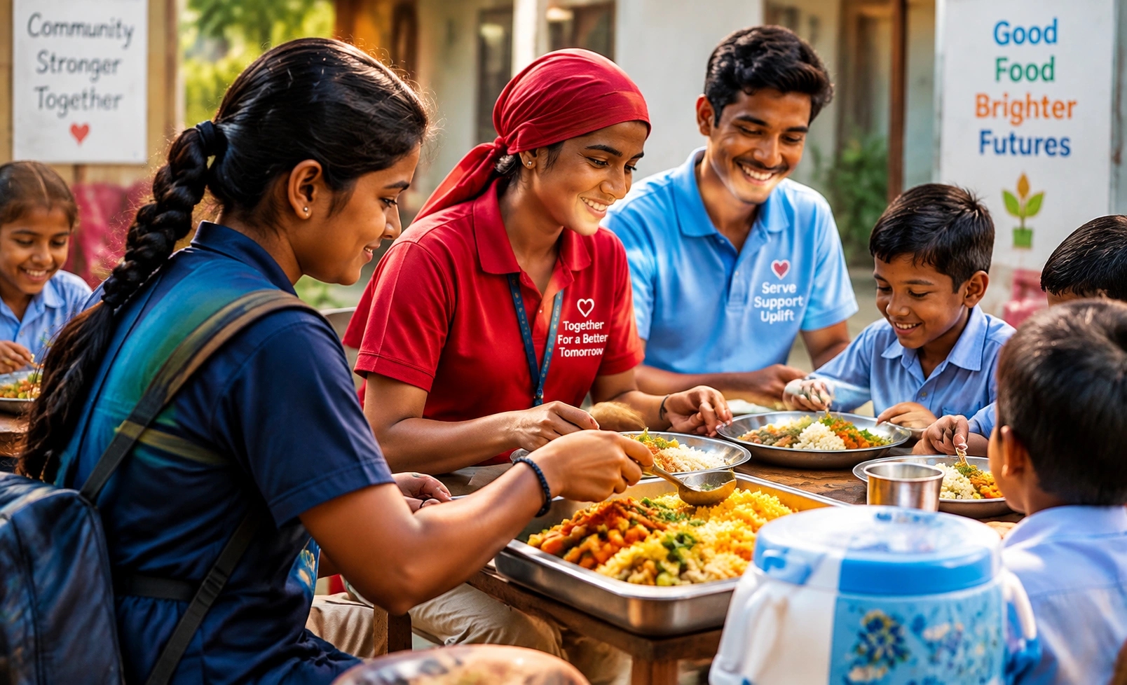 food clothing support poor